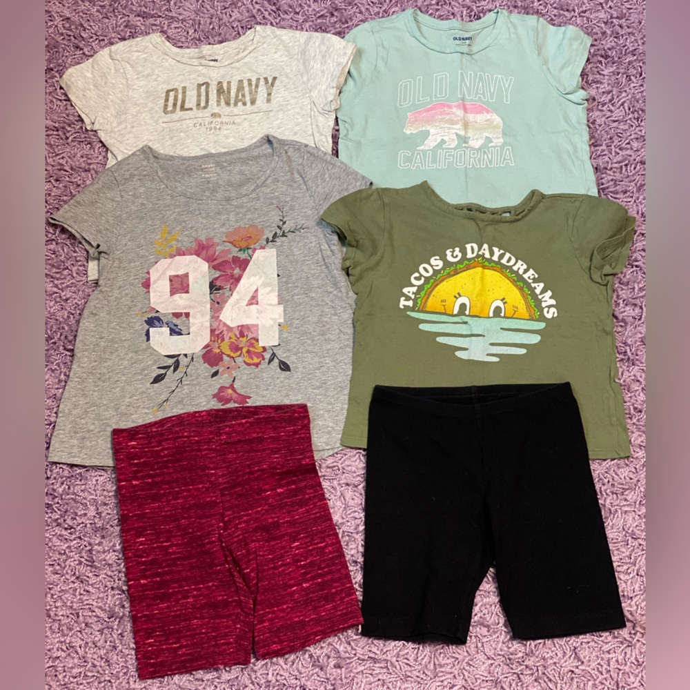 Girls Old Navy size M 8 summer clothing bundle lot